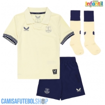 Camisa de time de futebol Everton Thierno Barry #11 Replicas 2º Equipamento Infantil 2025-26 Manga Curta (+ Calças curtas)